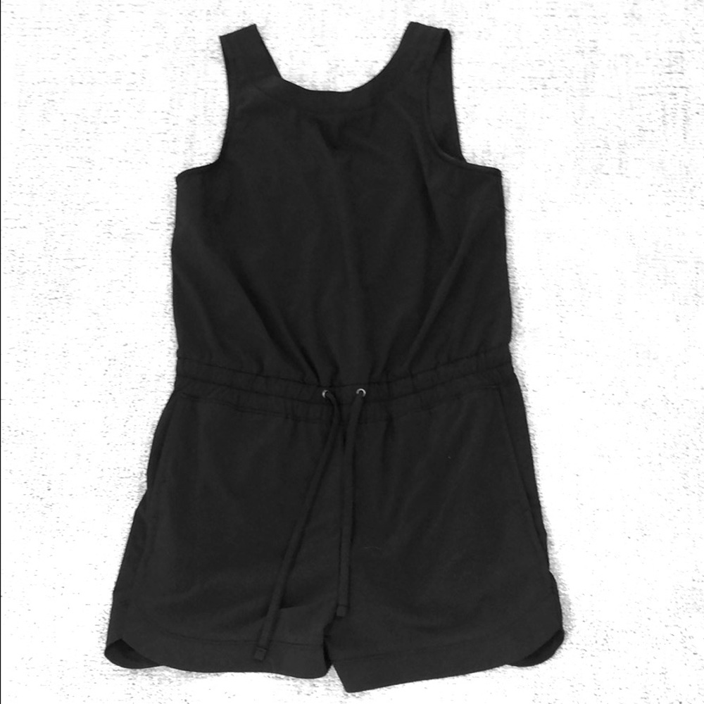 Athleta black romper